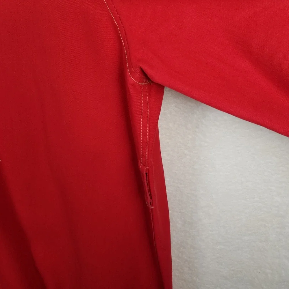 Aquatogs Raincoat Red "Cravenette" Processed Women's Full Length‎ Vintage - Picture 7 of 8
